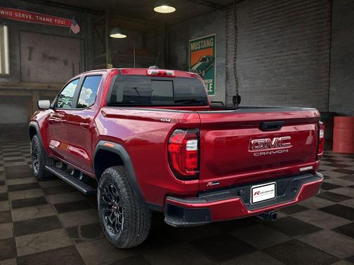 Volcanic Red Tintcoat 2026 GMC Canyon Elevation