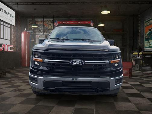 Agate Black Metallic 2025 Ford F-150 XLT