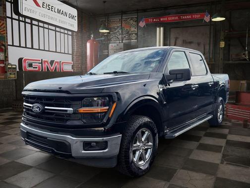 Agate Black Metallic 2025 Ford F-150 XLT