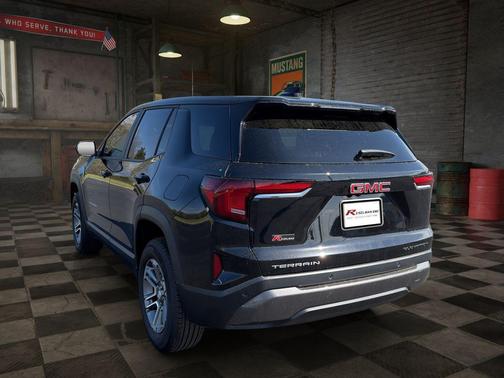 Ebony Twilight Metallic 2026 GMC Terrain FWD Elevation