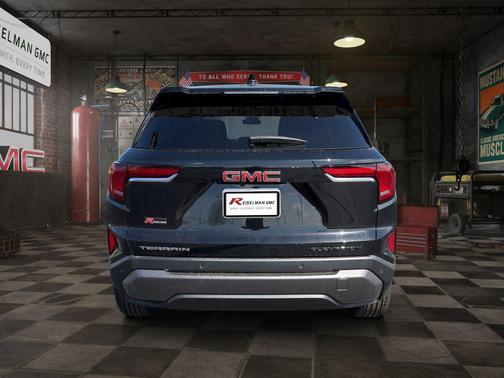 Ebony Twilight Metallic 2026 GMC Terrain FWD Elevation