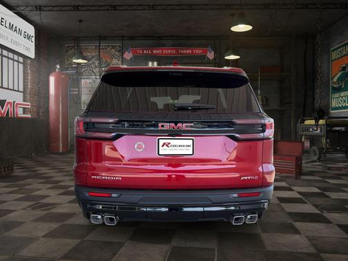 Volcanic Red Tintcoat 2026 GMC Acadia AT4 AWD