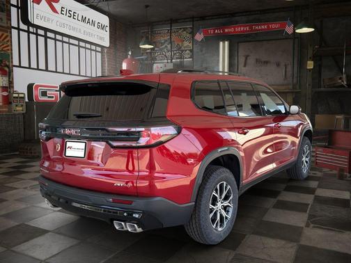 Volcanic Red Tintcoat 2026 GMC Acadia AT4 AWD