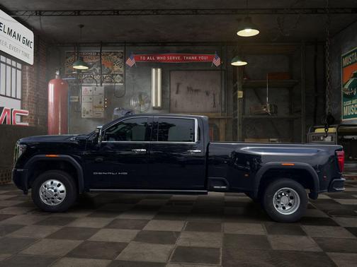 Onyx Black 2025 GMC Sierra 3500 Denali