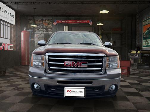 Steel Gray Metallic 2012 GMC Sierra 1500 SLT