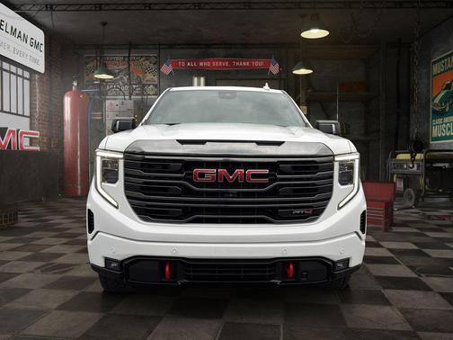 Summit White 2023 GMC Sierra 1500 AT4