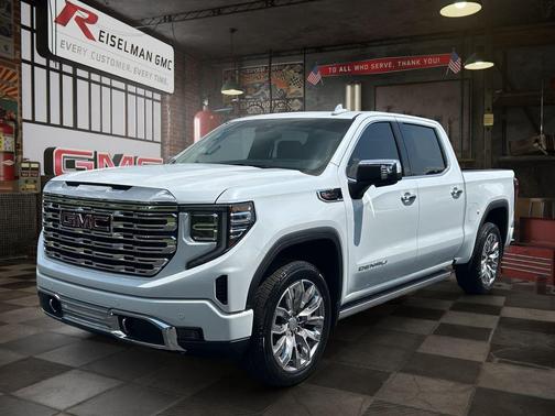 Glacier White Tricoat 2026 GMC Sierra 1500 Denali