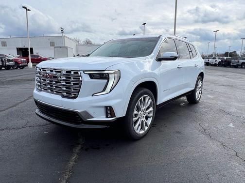 Glacier White 2026 GMC Acadia Denali