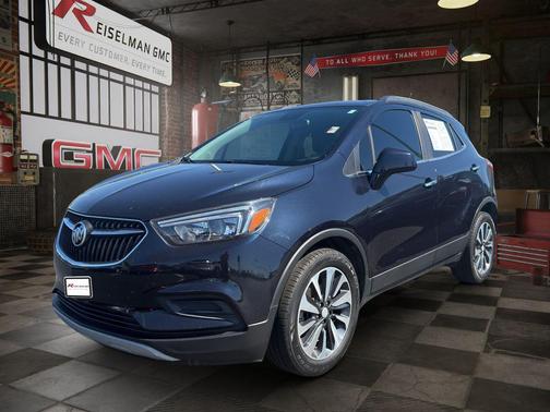 Dark Moon Blue Metallic 2021 Buick Encore Preferred