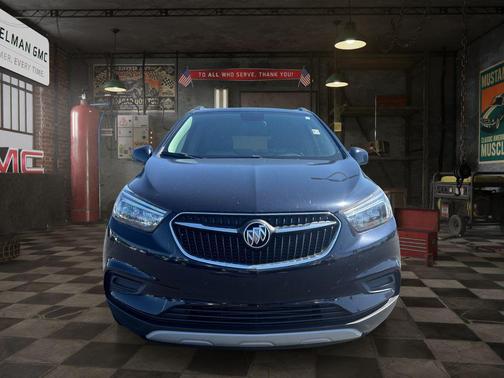 Dark Moon Blue Metallic 2021 Buick Encore Preferred