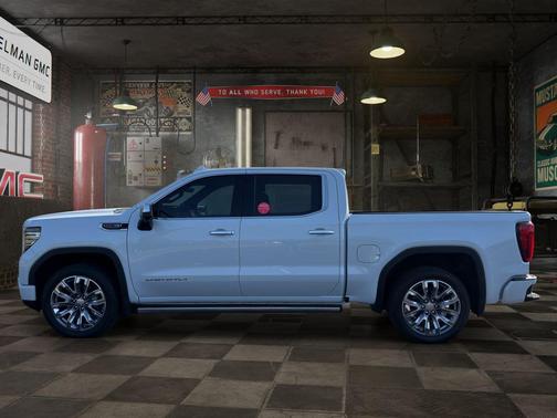 Glacier White Tricoat 2026 GMC Sierra 1500 Denali