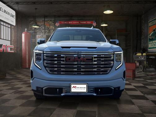 Glacier White Tricoat 2026 GMC Sierra 1500 Denali