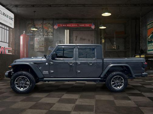 Granite Crystal Metallic Clearcoat 2021 Jeep Gladiator Overland