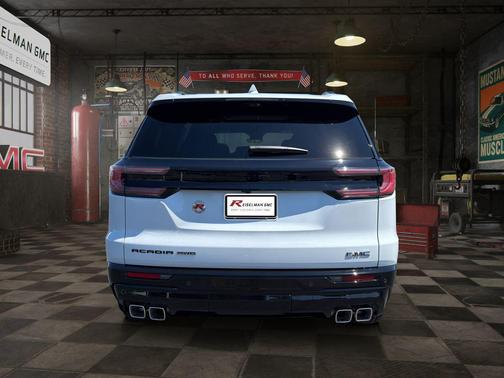 Glacier White 2026 GMC Acadia Denali