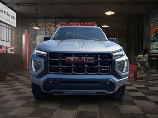 Sterling Metallic 2026 GMC Canyon AT4