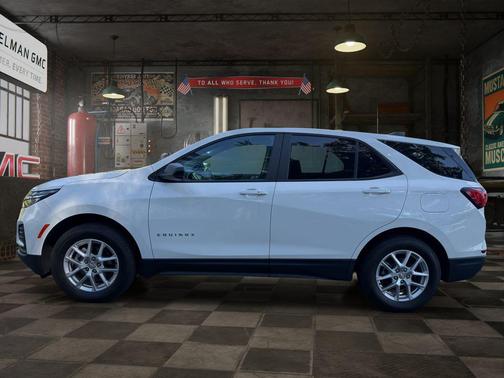 Summit White 2023 Chevrolet Equinox LS