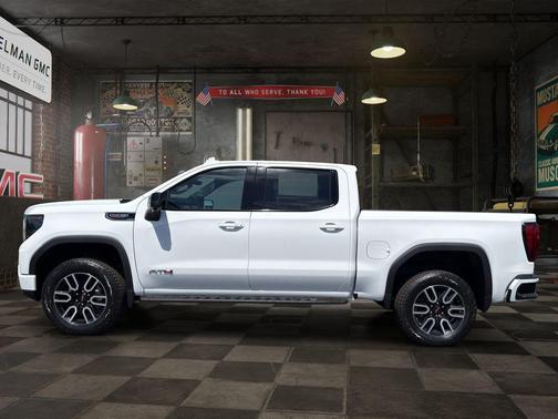 Summit White 2026 GMC Sierra 1500 AT4