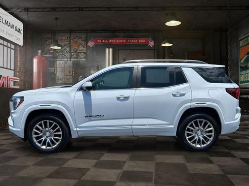 Glacier White Tricoat 2026 GMC Terrain Denali