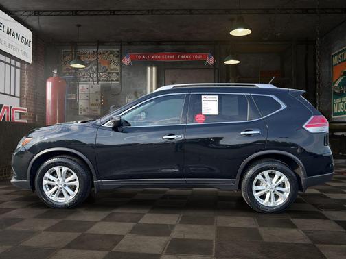 Magnetic Black 2016 Nissan Rogue SV