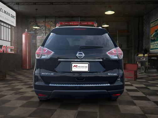 Magnetic Black 2016 Nissan Rogue SV