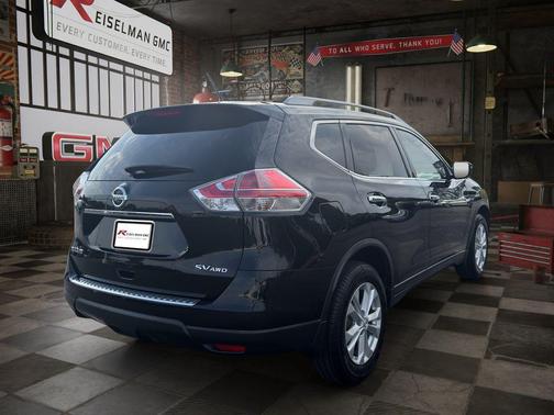 Magnetic Black 2016 Nissan Rogue SV
