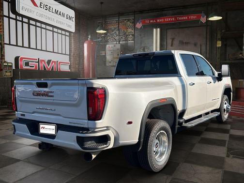 White Frost Tricoat 2021 GMC Sierra 3500 Denali