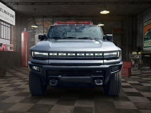 Magnus Gray Matte 2026 GMC HUMMER EV SUV 3X