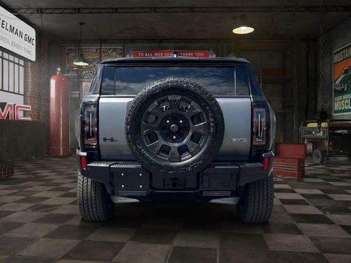 Magnus Gray Matte 2026 GMC HUMMER EV SUV 3X