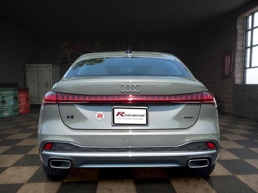 Gray Metallic 2025 Audi A5 Premium Plus TFSI quattro S tronic