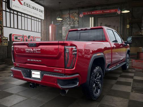 Volcanic Red Tintcoat 2026 GMC Sierra 2500 AT4
