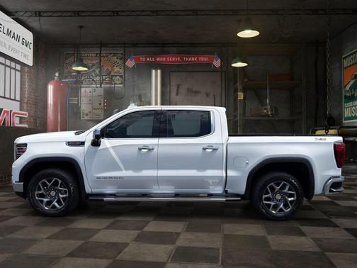 Summit White 2026 GMC Sierra 1500 SLT
