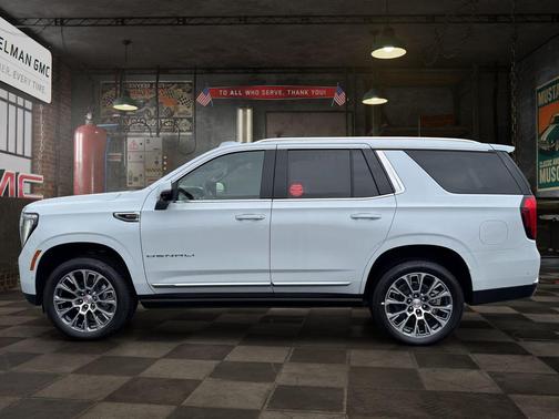 Glacier White Tricoat 2026 GMC Yukon Denali