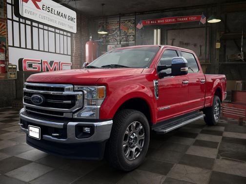 Race Red 2022 Ford F-250 Lariat