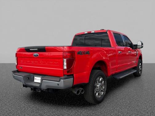 Race Red 2022 Ford F-250 Lariat