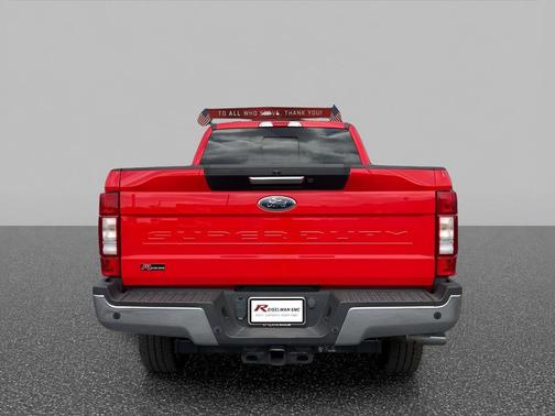 Race Red 2022 Ford F-250 Lariat