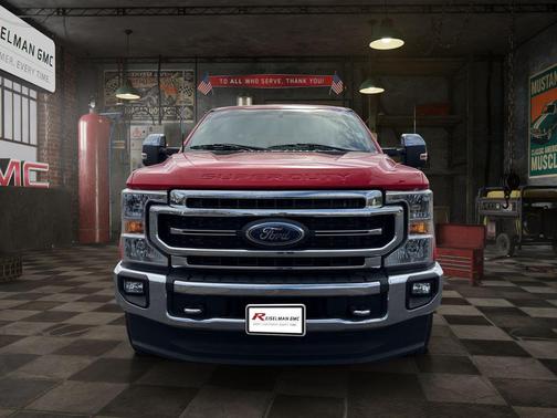 Race Red 2022 Ford F-250 Lariat