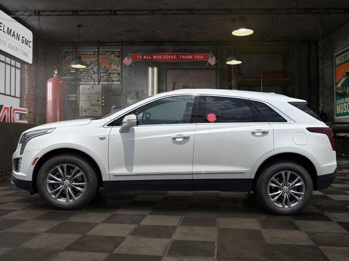 Crystal White Tricoat 2023 Cadillac XT5 Premium Luxury