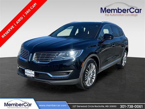 2018 Lincoln MKX Reserve