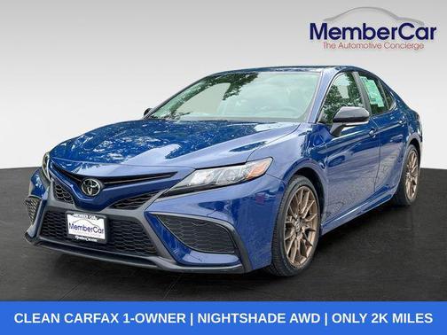 Reservoir Blue 2023 Toyota Camry SE