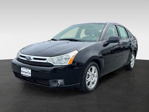 Ebony Clearcoat 2009 Ford Focus SES