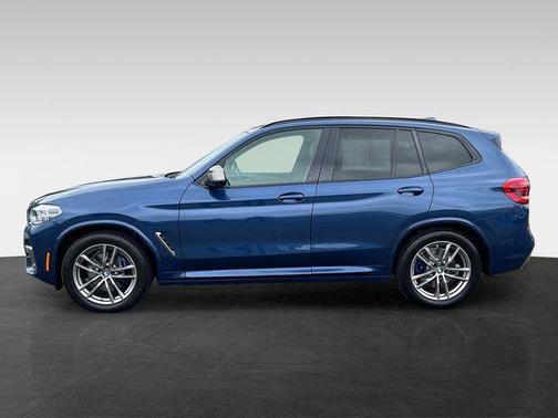 Blue Metallic 2021 BMW X3 M40i