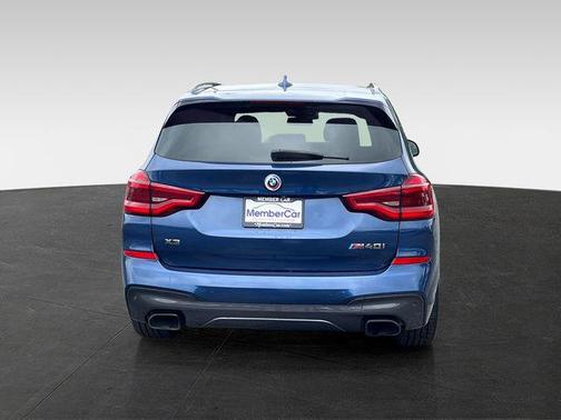 Blue Metallic 2021 BMW X3 M40i