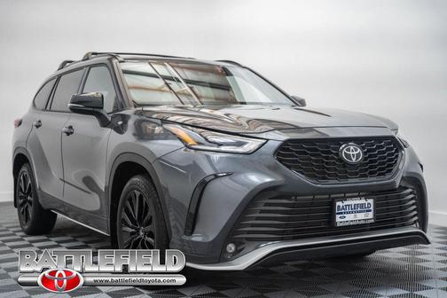 Magnetic Gray Metallic 2023 Toyota Highlander XSE
