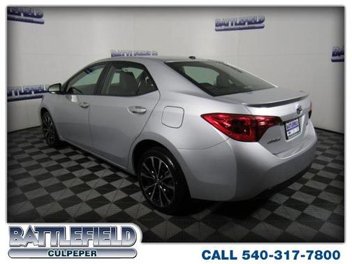 Classic Silver Metallic 2017 Toyota Corolla XSE