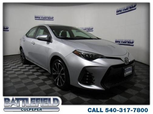 Classic Silver Metallic 2017 Toyota Corolla XSE