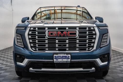 Downpour Metallic 2025 GMC Yukon XL Denali