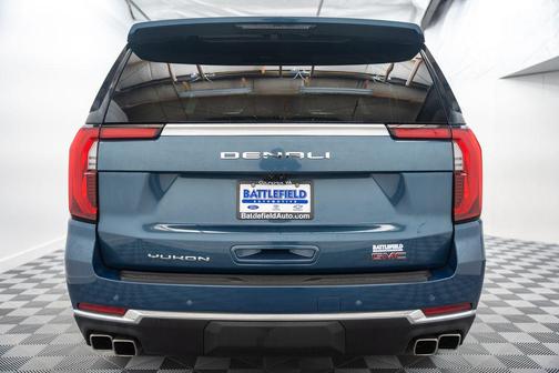 Downpour Metallic 2025 GMC Yukon XL Denali