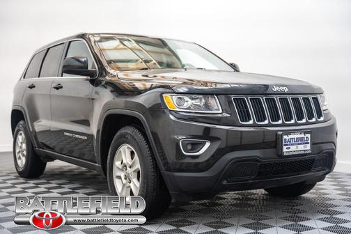 Brilliant Black Crystal Pearlcoat 2016 Jeep Grand Cherokee Laredo