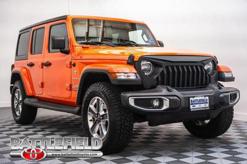 Punkn Metallic Clearcoat 2018 Jeep Wrangler Unlimited Sahara
