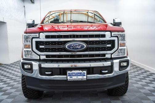 Rapid Red Metallic Tinted Clearcoat 2020 Ford F-350 Lariat